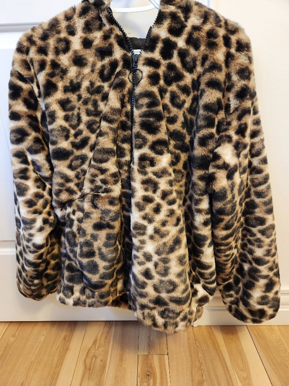 Divided H&M Leopard Print Jacket